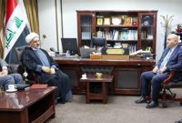 دیدار رایزن علمی ایران در شامات با معاون وزیر علوم عراق
