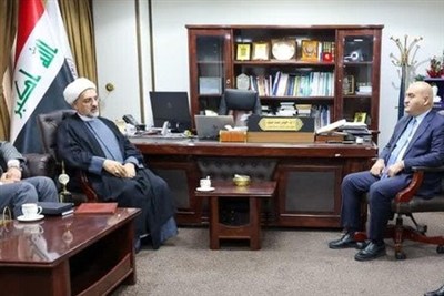 دیدار رایزن علمی ایران در شامات با معاون وزیر علوم عراق