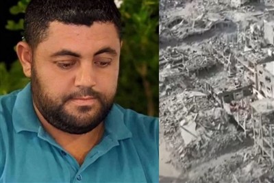 «ادهم معروف»؛ شهید شیوه‌ای نوین از مرگ در غزه: انتخابی سخت برای نجات خانواده!
